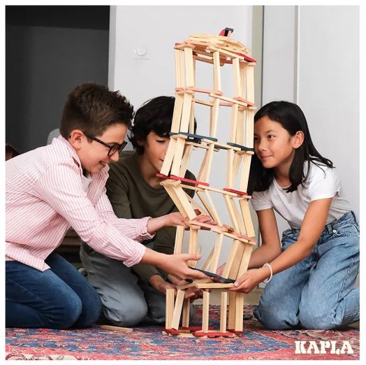 Дървен конструктор Kapla, 120 части