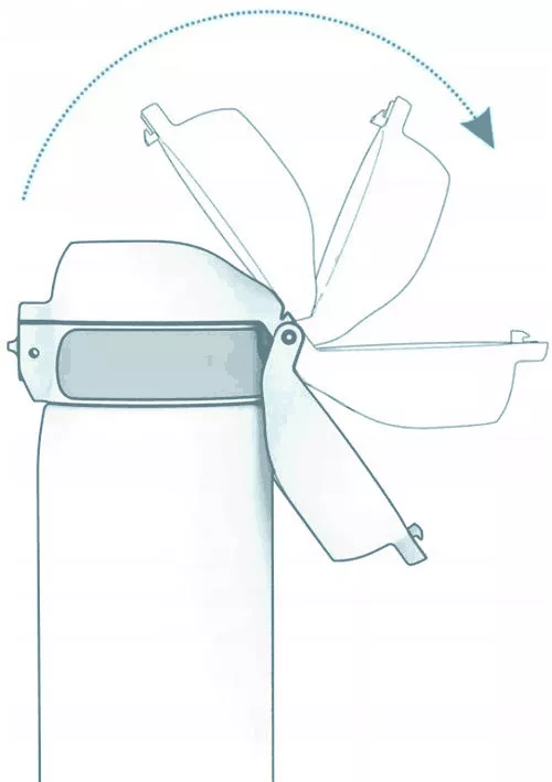 Бутилка за вода Ion8 - Камуфлаж, 500 мл.