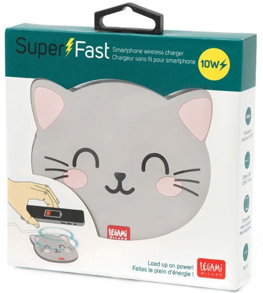 Безжично зарядно Legami - Kitty