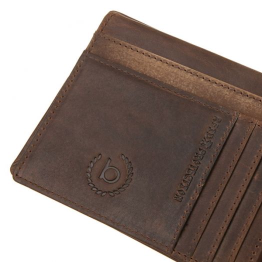 Портфейл Bugatti Romano 8CC, кафяв