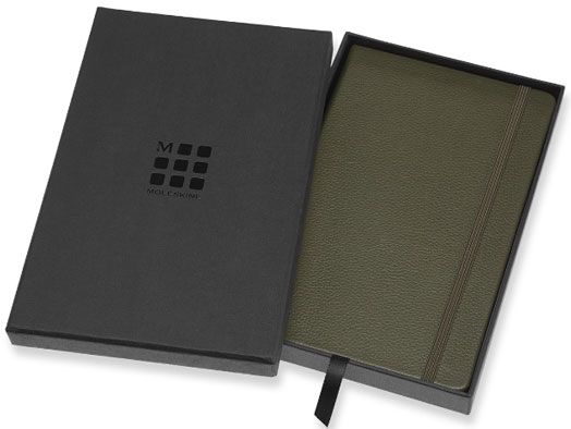 Тефтер - Leather Green, Кутия