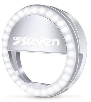 Ученическа раница Seven Freethink Liquid Paint с ринг лампа за снимки