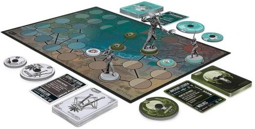 Настолна игра Unmatched: The Witcher - Steel and Silver