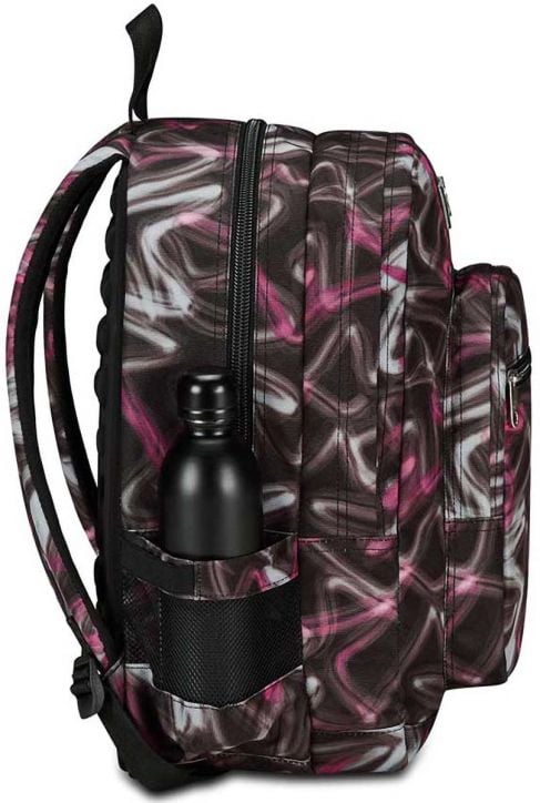 Ученическа раница Seven Freethink Rose Violet 2024 с две отделения и USB порт