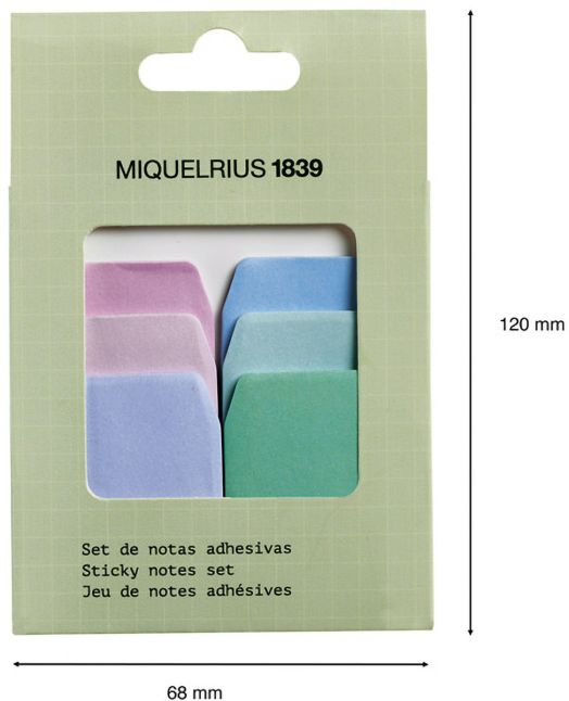 Комплект лепящи листчета Miquelrius Back2Basics