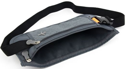 Чанта за през кръста Troika, сива