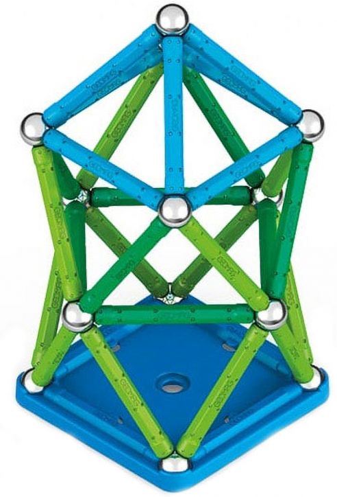 Магнитен конструктор Geomag - Classic Recycled, 60 части