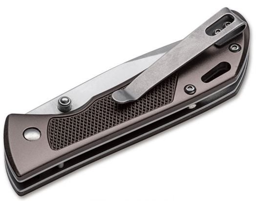 Джобен нож Boker Magnum Advance Checkering Dark Bronze