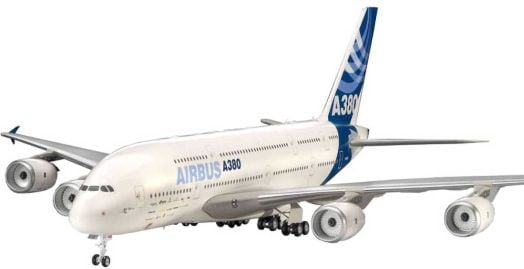 Сглобяем модел Revell - Самолет Airbus A380 New Livery