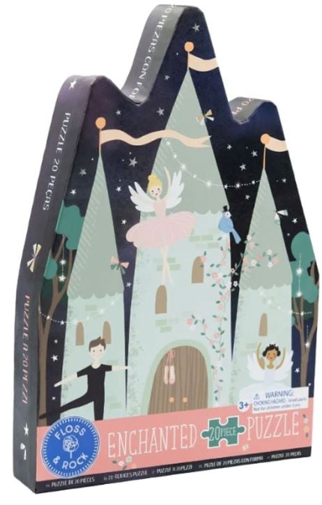 Пъзел Floss & Rock, Enchanted - Замък, 20 части