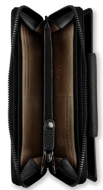 Дамски портфейл Bugatti Elsa Long Zip Wallet, черен