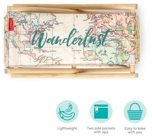 Сгъваема дървена подпирачка за глава Legami - Travel