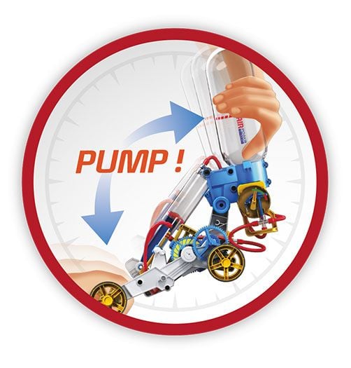 Научен комплект Buki - Автомобил с въздушна сила