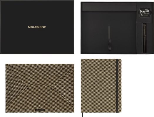 Комплект Moleskine Shine Collector's Box Gold