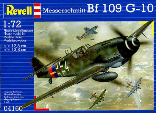 Сглобяем модел Revell - Военен самолет Messerschmitt Bf 109 G-10
