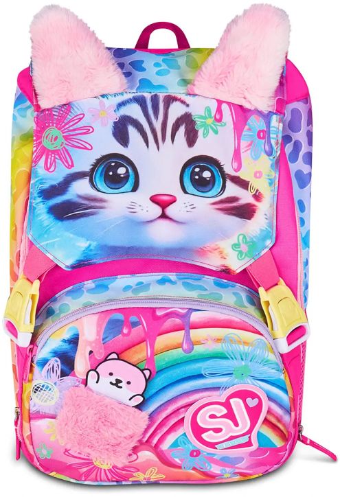 Ученическа раница Seven SJ Gang Cat & Air с две отделения