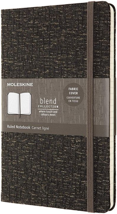 Тефтер Moleskine Limited Editions Blend Brown с твърди корици и линирани страници