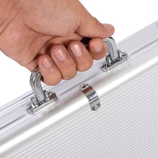 Покер комплект Modiano в алуминиево куфарче с 500 чипа