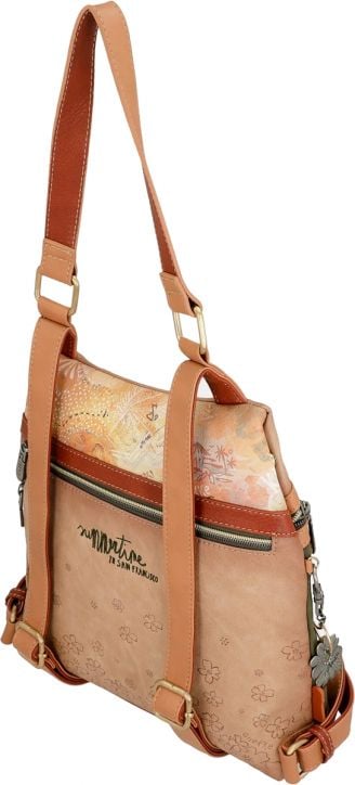 Раница Anekke Peace & Love Camel 20/28 х 31 х 9 см.