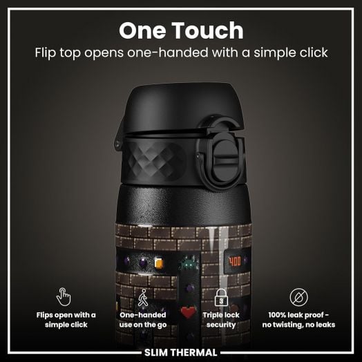 Бутилка за вода Ion8 - Геймър, 500 мл