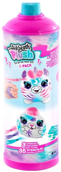 Плюшена играчка за оцветяване Canal Toys - Мини животинчета, 2 бр.