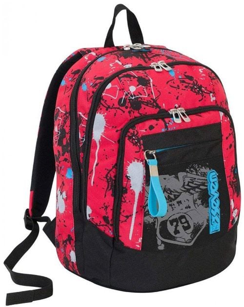 Ученическа раница Seven Sprinkle с три отделения