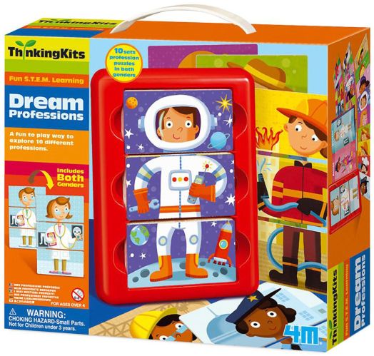 Комплект пъзели 4M - 10 професии