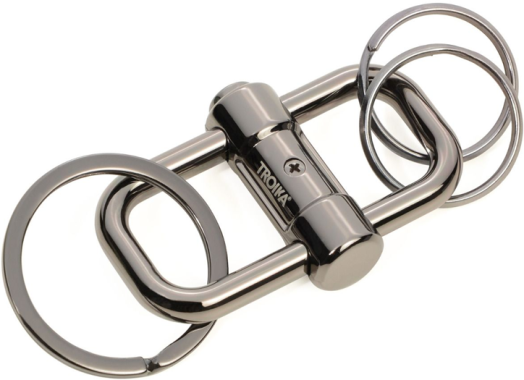 Ключодържател Troika 2-Way Key, сив