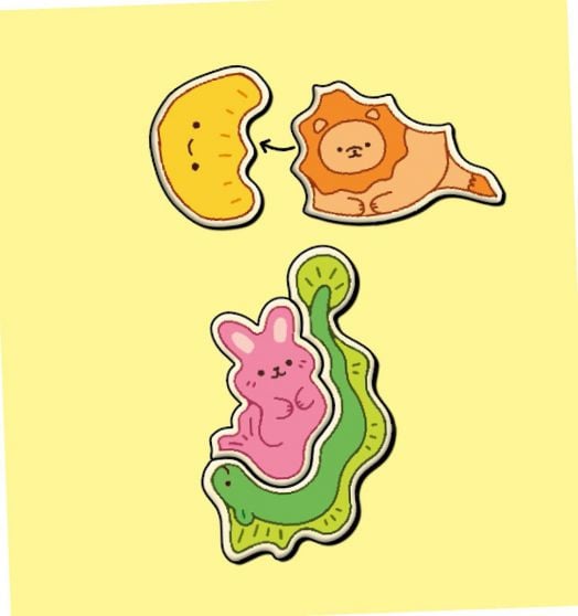 Пъзел Kawaii Creatures, 300 части