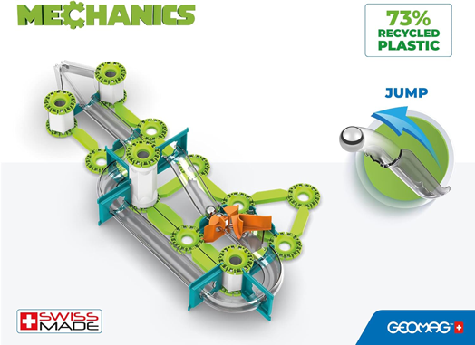 Магнитен конструктор Geomag - Mechanics Gravity, 153 части