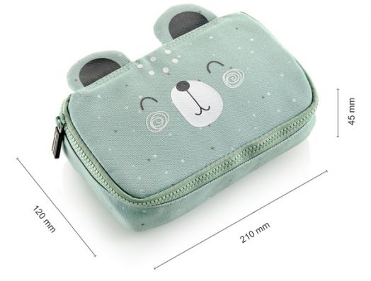 Несесер Miquelrius Wild Puppies с едно отделение - Мече