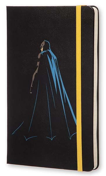 Голям тефтер Moleskine Batman vs Superman - Batman с широки редове, Limited Edition