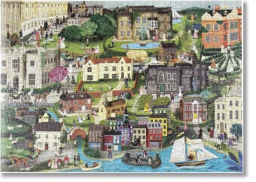 Пъзел Laurence King: The World of Jane Austen, 1000 части
