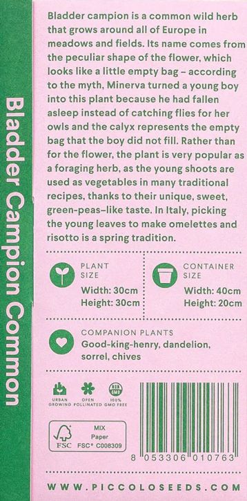 Семена за диви билки Piccolo, 3 вида