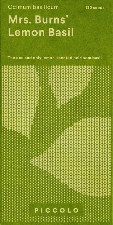Семена за босилек Mrs. Burns’ Lemon Piccolo