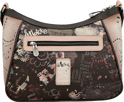 Дамска чанта Anekke Peace & Love Pink, 28 x 24 x 10 см.