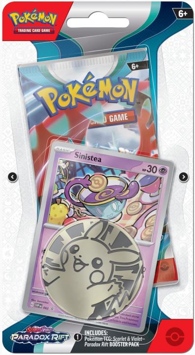 Pokémon TCG: Scarlet & Violet 4 Paradox Rift Checklane Blister - Pikachu