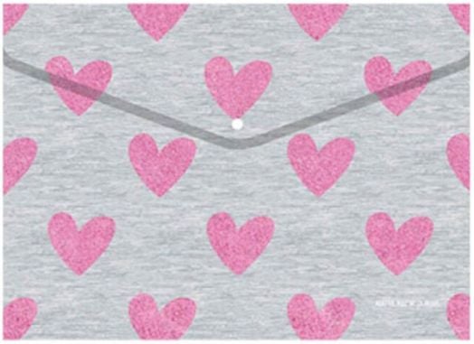 Папка Miquelrius Agatha Ruiz de la Prada Love формат А4 и затваряне с копче