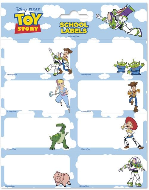 Ученически етикети Pixar Toy Story, 16 бр.