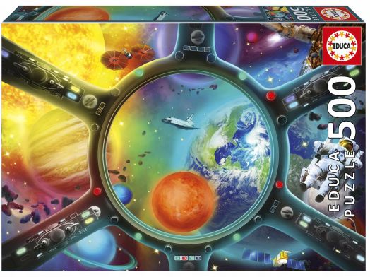 Пъзел Educa: Космическа разходка, 500 части