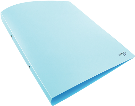 Класьор с 2 ринга Spree Pastel A4, синя