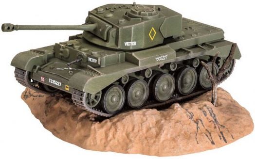 Сглобяем модел Revell - Танк A-34 Comet Mk.1