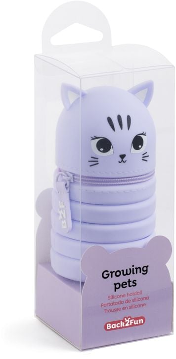 Разтегателен силиконов несесер Miquelrius Back2Fun - Котка