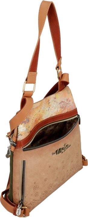 Раница Anekke Peace & Love Camel 20/28 х 31 х 9 см.