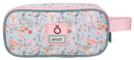 Несесер Enso Tropical Love с три отделения и ръкохватка