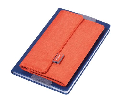 Калъф за документи Troika Reisebüro, оранжев