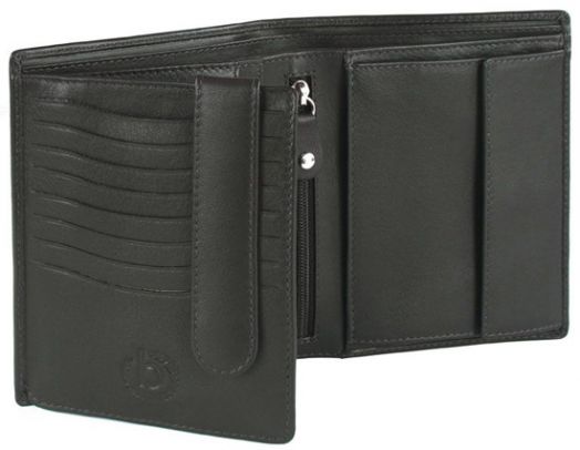 Дамски портфейл Bugatti Vertice, черен