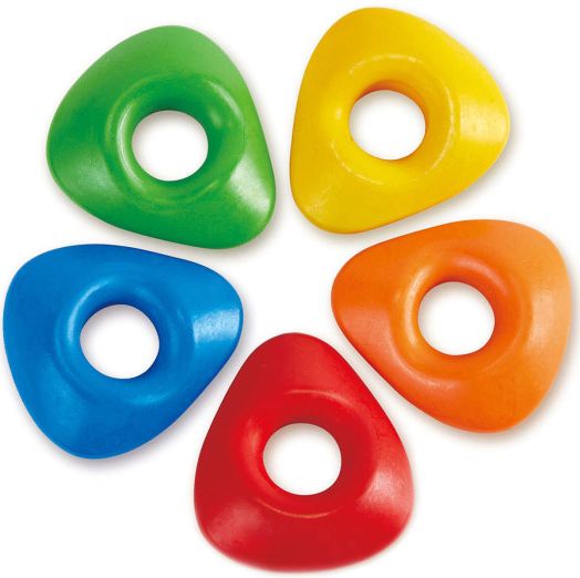 Триъгълни пастели Hape, 5 цвята