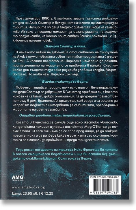 Някой виждал ли е Шарлот Солтър?