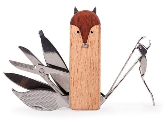 Комплект за маникюр Kikkerland - Лисица